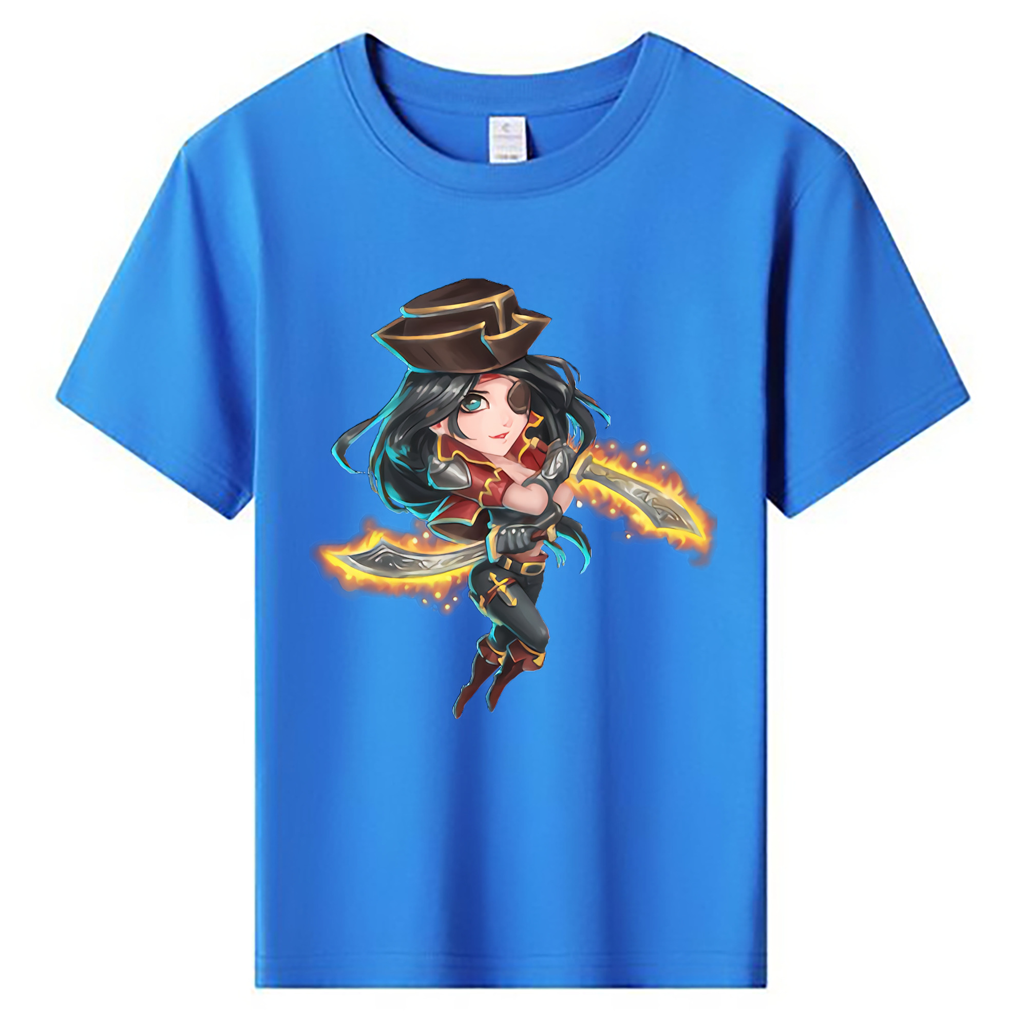 （画像用） リーグ・オブ・レジェンド League of Legends LOL 綿100％キッズTシャツ（フロントプリント）